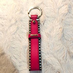 Henri Bendel Leather Key Fob